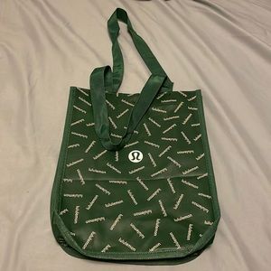 Lululemon Holiday Christmas Green bag